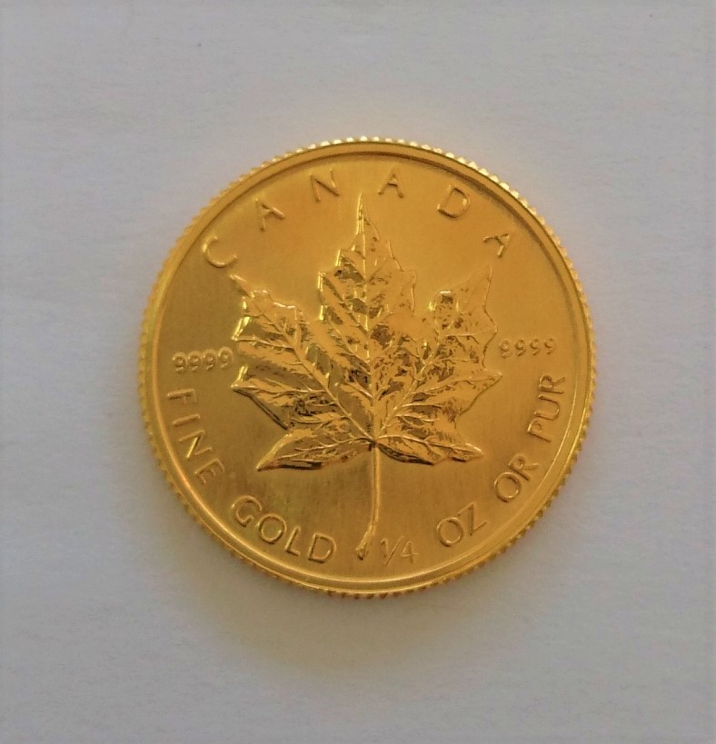 カナダメープル金貨