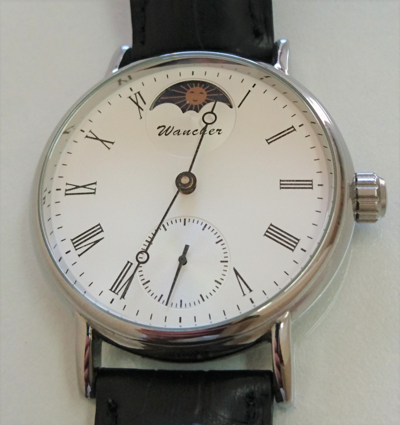 WANCHERデイ&ナイト クロノメーター ロービート機械手巻時計/950